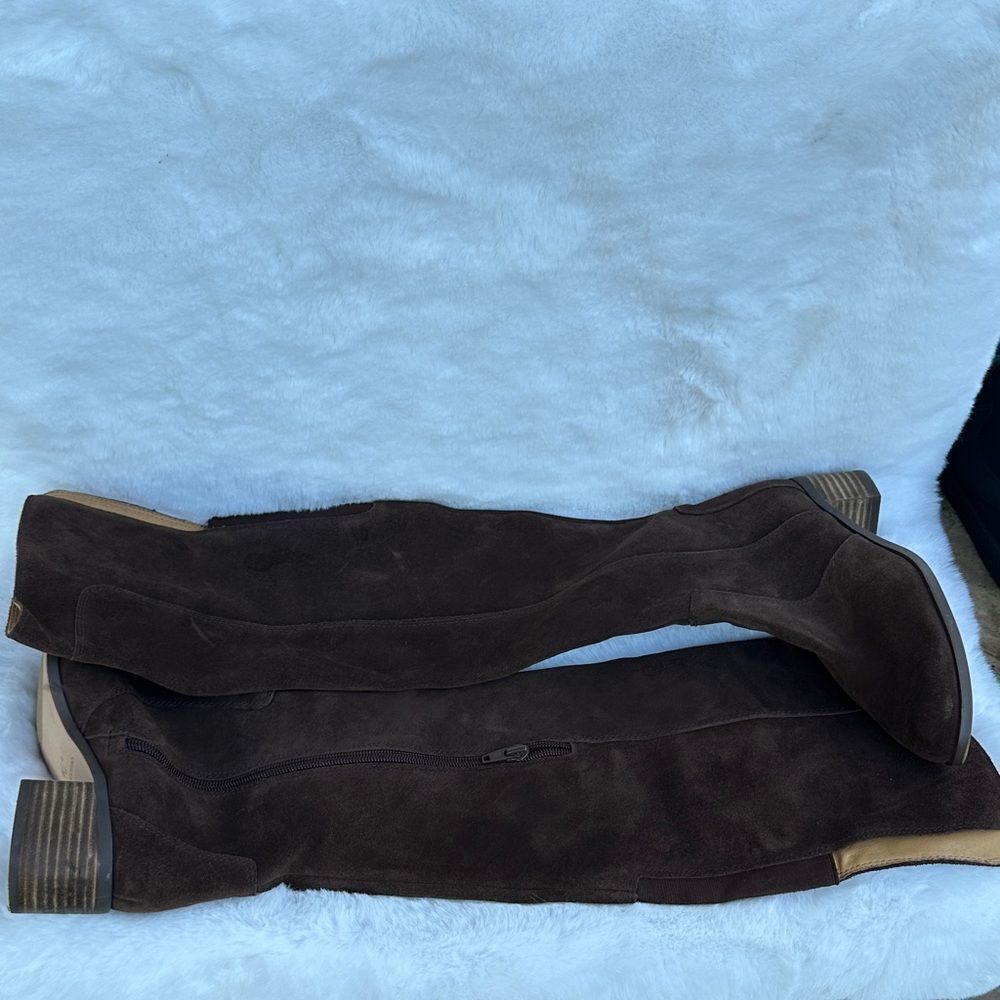 Corso Como over the knee Brown Suede Knee-High Boots
